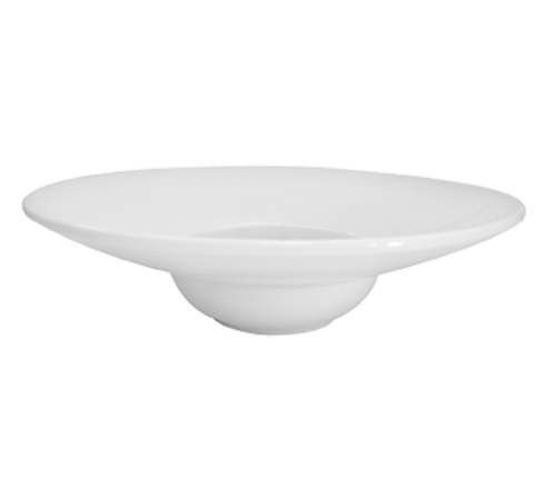 CAC China TST-H4 1 Oz. Super White Porcelain Round Transitions Gourmet Bowl (3 Dozen Per Case)