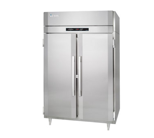 Victory HS-2D-1-PT UltraSpec Series Heated Cabinet Featuring Secure-Temp Technology Pass-Thru Two-Section 46.5 cu. ft