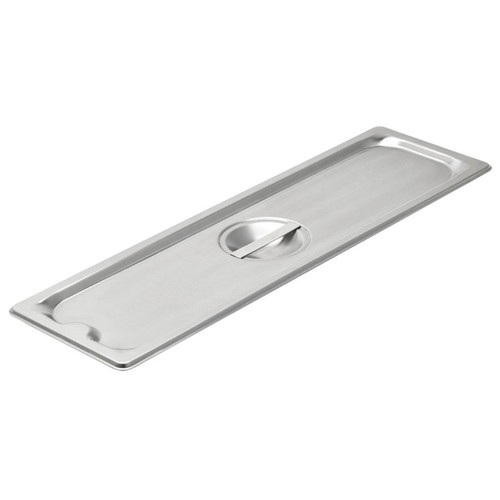 Vollrath 93500 Super Pan Cover 2/4 GN Flat Solid 22 Gauge