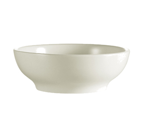 CAC China REC-65 12 Oz. American White Ceramic Round REC Bowl (3 Dozen Per Case)