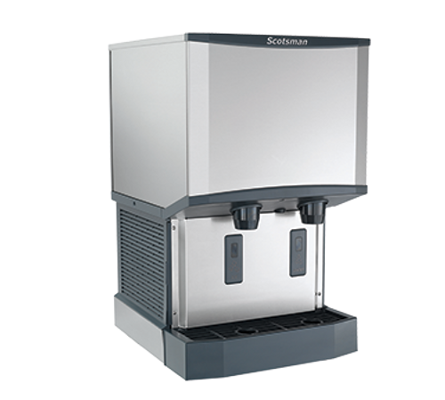 Scotsman HID525A-6 25 Lbs. Bin Storage Air Cooled Meridian Ice & Water Dispenser - 230 Volts