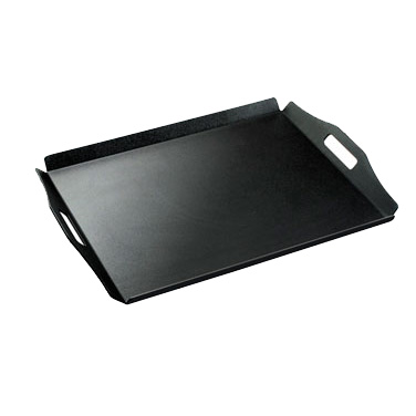 Cal-Mil 930-2-13 16"W x 1"H Black Room Service Tray