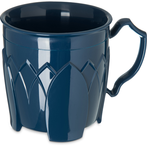 Dinex DX500050 Fenwick 8 oz Dark Blue Insulated Mug - 48/Case