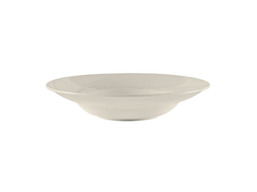 Tuxton ASU-062 9-1/2" 10-1/2 Oz. Ceramic Pearl White Round Soup Bowl (2 Dozen Per Case)