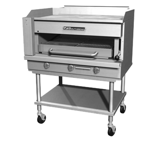 Southbend SSB-45-NG 40-3/4" Natural Gas Platinum Series Steakhouse Broiler/Griddle - 126,000 BTU