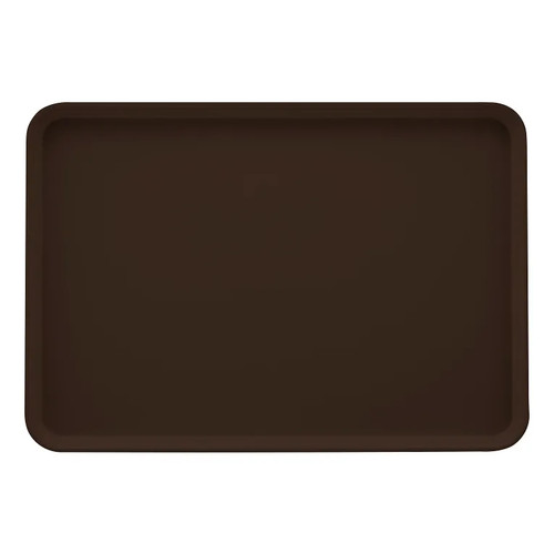 Cambro 2025116 20.75" Brown Rectangle Camtray - 6/Case