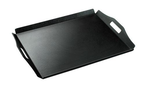 Cal-Mil 930-1-13 22.5"W x 1"H Black Room Service Tray