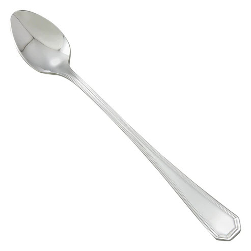 Winco 0035-02 7-1/2" 18/8 Stainless Steel Iced Tea Spoon (Contains 1 Dozen)