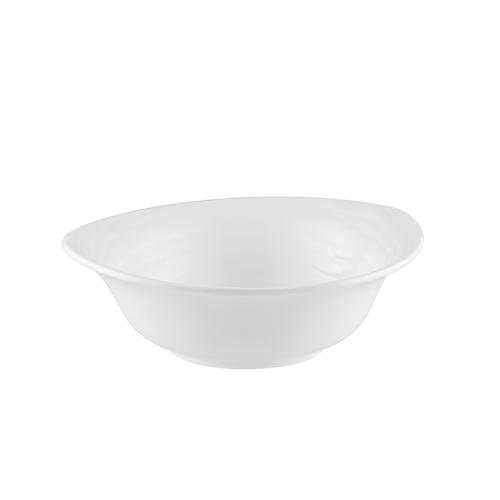 CAC China BHM-B8 8" Dia. 19 Oz. Bone White Porcelain Round Bahamas Bowl (2 Dozen Per Case)