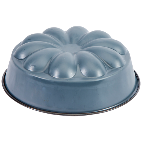 Matfer Bourgeat 332283 Exopan Rosary Mold 1 Qt. 7-1/16" Dia. x 2-1/6"H Round Steel