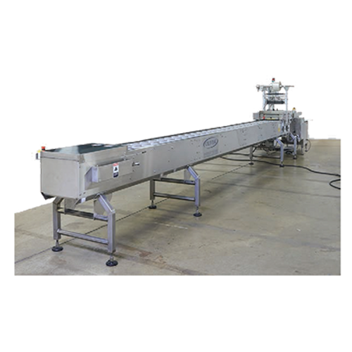 Oliver MX4 54-500 MX tray Lidder/Packaging System large volume 16' conveyor