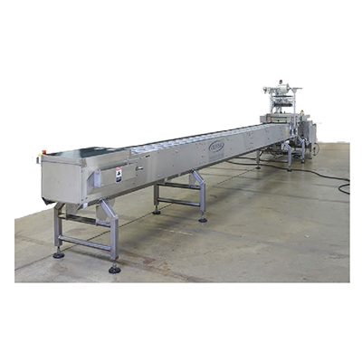 Oliver MX4 54-500 MX tray Lidder/Packaging System large volume 16' conveyor
