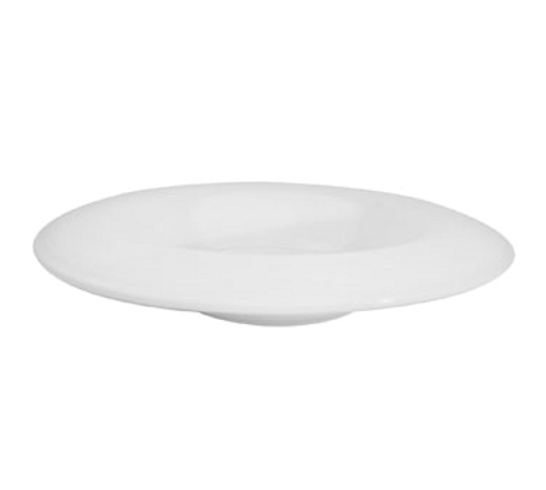 CAC China TST-F3 12 Oz. Super White Porcelain Round Transitions Pasta Bowl (1 Dozen)
