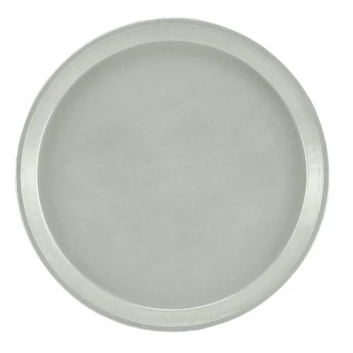 Cambro 1100107 11"Dia. Gray Round Serving Camtray - 12/Case