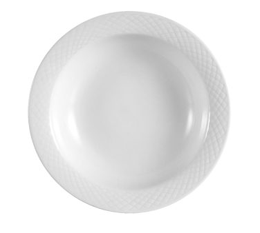 CAC China BST-32 3.5 Oz. Super White Porcelain Round Boston Fruit Dish (3 Dozen Per Case)