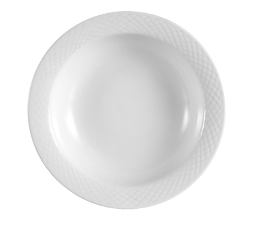 CAC China BST-32 3.5 Oz. Super White Porcelain Round Boston Fruit Dish (3 Dozen Per Case)