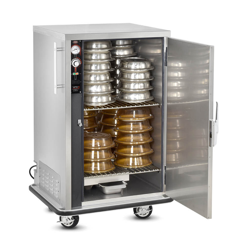 FWE P-48 48 Covered Plates Insulated P-Series Banquet Cart