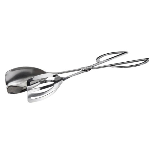 Winco ST-10S 10" Stainless Steel Salad Tongs
