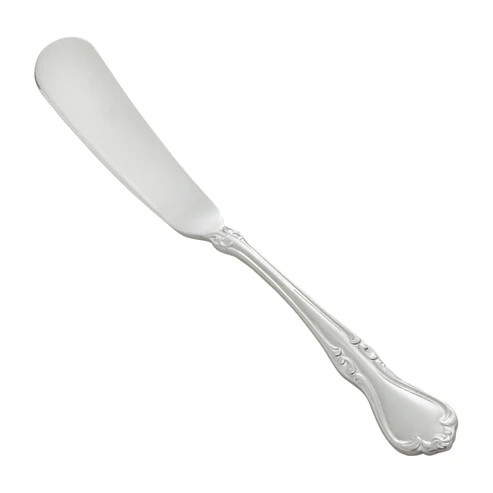 Winco 0039-12 6-3/4" Stainless Steel Butter Spreader (Contains 1 Dozen)