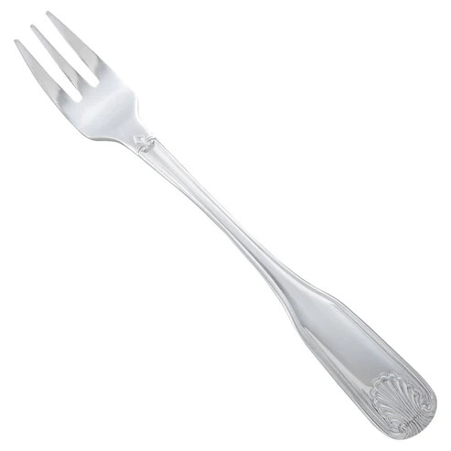 Winco 0006-07 6" 18/0 Stainless Steel Oyster Fork (Contains 1 Dozen)