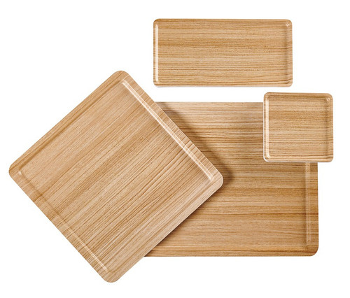 Cal-Mil 22097-91
 Melamine
 Two Tone
 Square
 Serving Tray