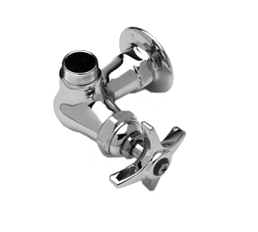 T&S Brass B-0210-LNM Sink Faucet single wall mounted 1/2" IPS flanged female inlet