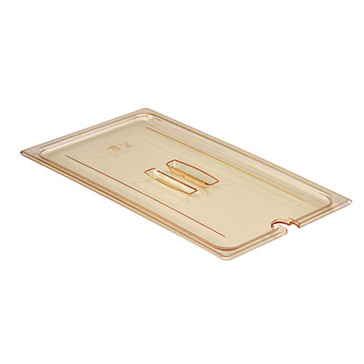Cambro 10HPCHN150 H-Pan Full Size Amber Food Cover - 6/Case