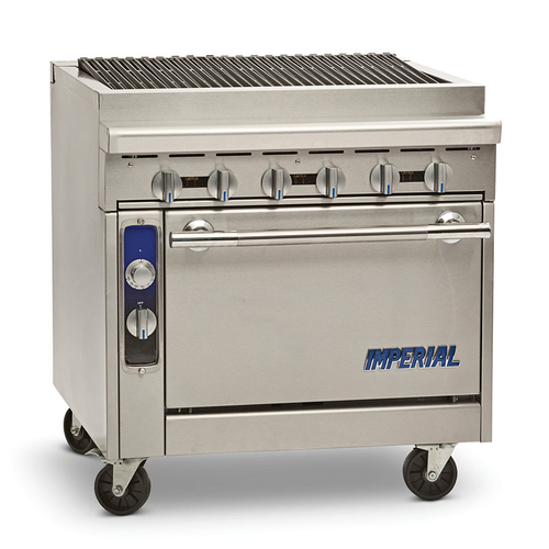 Imperial IHR-RB-M 36" Gas Heavy Duty Range - 90,000 BTU