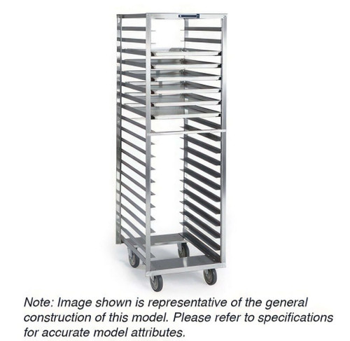 Lakeside 183 12 Pans Stainless Steel Full Height Sheet Pan and Tray Rack