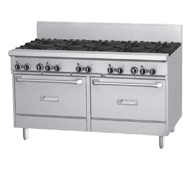 Garland GF60-10RR 60" Gas GF Starfire Pro Series Restaurant Range - 336,000 BTU