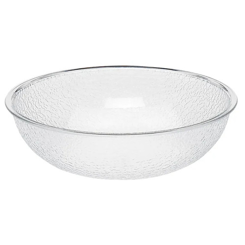 Cambro PSB10176
 10"
 3.2 qt
 PolyCarbonate
 Clear
 Round
 Camwear Salad Bowl - 12/Case