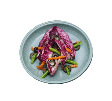 Bon Chef 3003SLATE Ceramic Matte Dark Gray Soup Bowl
