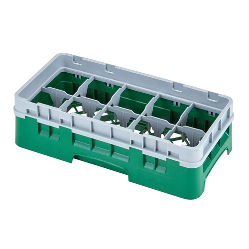 Cambro 10HS318119 Camrack Glass Rack With Soft Gray Extender - 5 Cases
