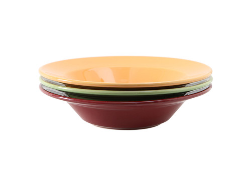 Tuxton DYD-105 10-5/8" 24 Oz. Ceramic Round Pasta Bowl (1 Dozen)