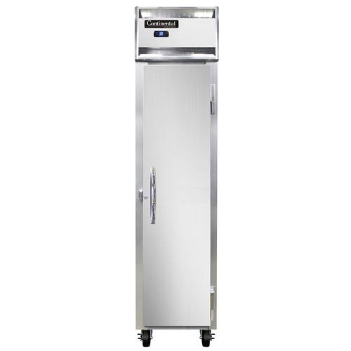 Continental Refrigerator 1RSESNSA 17.75" W One-Section Solid Door Reach-In Slim Line Refrigerator