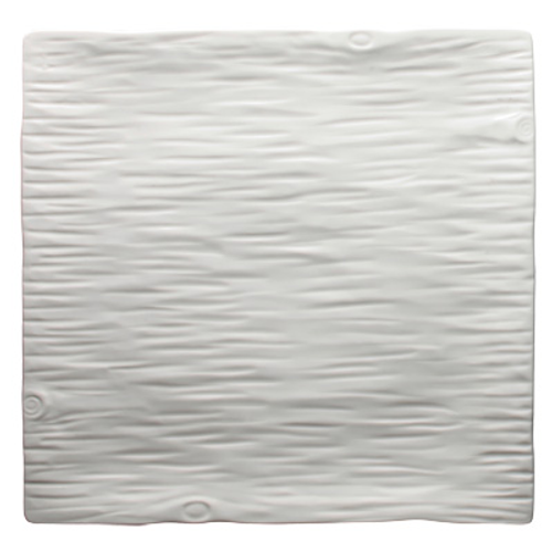 Winco WDP002-207 Porcelain Creamy White Square Platter (2 Each Per Pack)