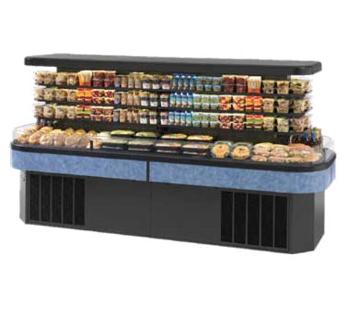 Federal Industries IMSS120SC-3 120.5"W Specialty Display Island Self-Serve Refrigerated Merchandiser