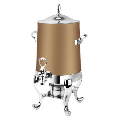 Eastern Tabletop 3115RZ 5 Gal. Bronze Finish Stainless Steel Park Avenue Collection Coffee Urn