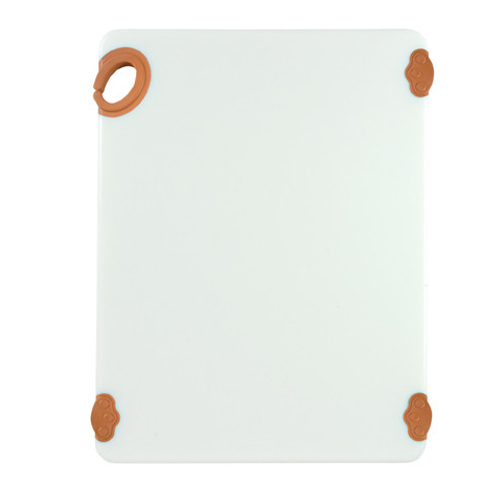Winco CBN-1520BN 15" x 20" x 1/2" Co-Polymer Cutting Board