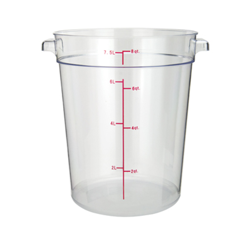 Winco PCRC-8 Food Storage Container 8 qt.