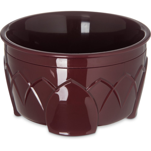 Dinex DX530061 Fenwick 9 oz Cranberry Insulated Bowl - 48/Case