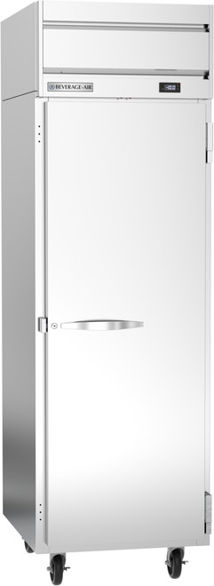Beverage Air HFPS1HC-1S 26" W One-Section Reach-In Solid Door Horizon Series Freezer - 115 Volts