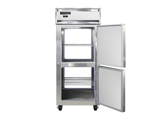 Continental Refrigerator 1FX-SA-PT-HD 36.25" W One-Section Solid Door Pass-Thru Extra-Wide Freezer - 115 Volts
