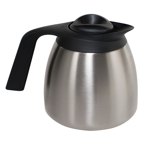 Bunn 51746.0001 64 Oz. Black Stainless Steel Thermal Decanter