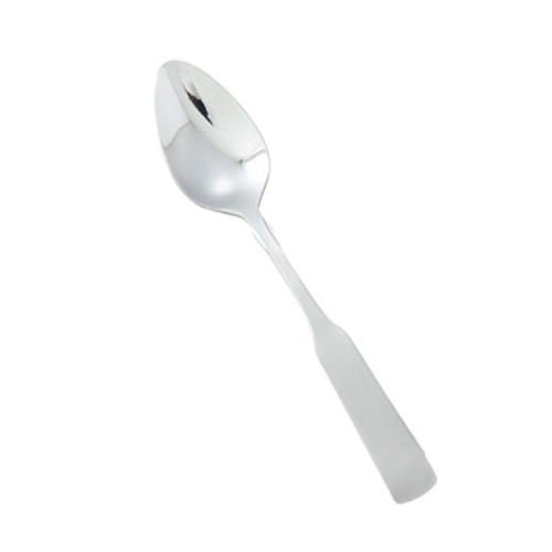 Winco 0025-01 6-1/8" 18/0 Stainless Steel Teaspoon (Contains 1 Dozen)