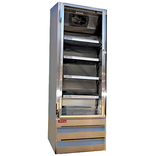 Howard McCray GF19BM-S-FF 26.5"W One-Section Glass Door Freezer Frozen Foods Merchandiser