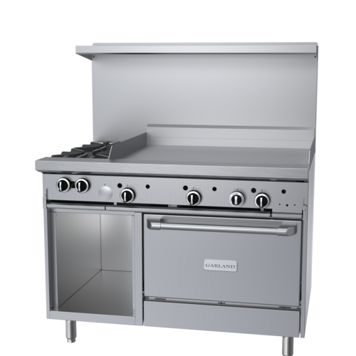 Garland G48-2G36RS 48" Gas G Starfire Pro Series Restaurant Range - 158,000 BTU