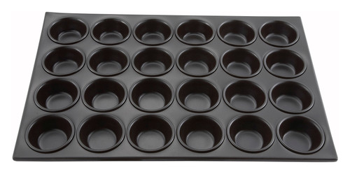 Winco AMF-24NS 20.5" Aluminum Muffin Pan