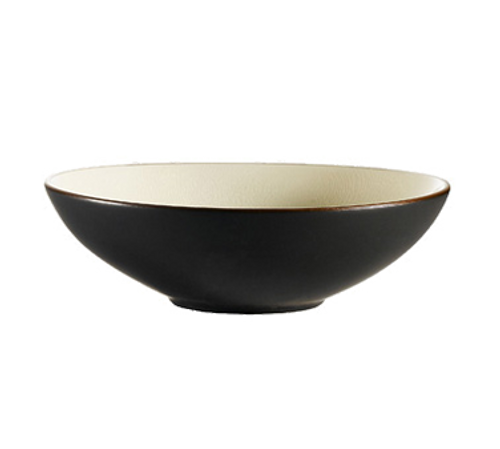 CAC China 666-39-W 9" Dia. 40 Oz. Creamy White Ceramic Round Japanese Style Salad Bowl (1 Dozen)