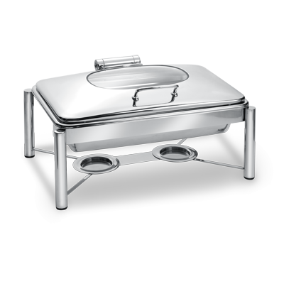 Eastern Tabletop 3955G/S Pillar'd Mid/Max Collection Chafing Dish